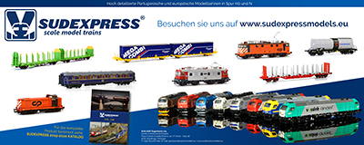 Sudexpress scale model trains